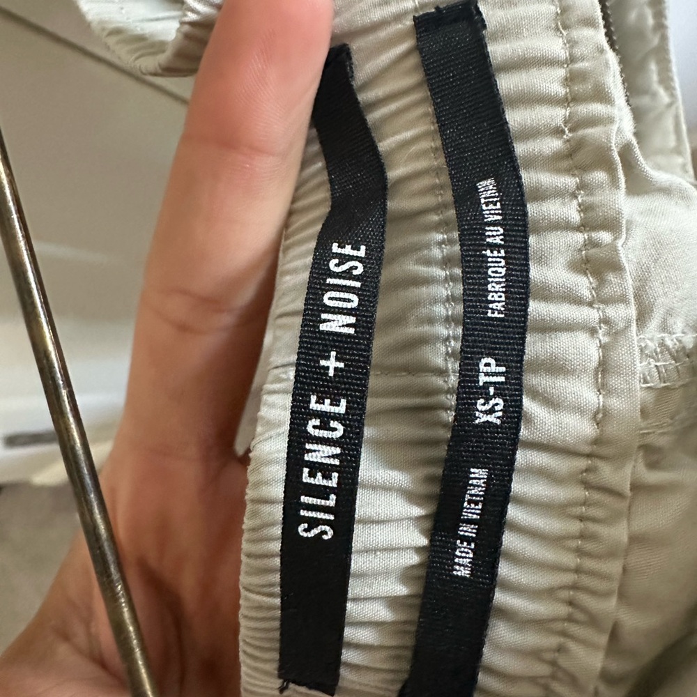 Urban Outfitters Cream Straight Leg Pants